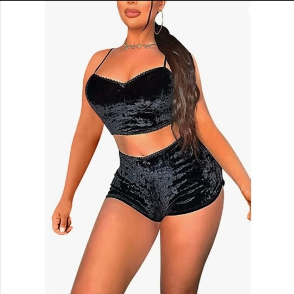 Velvet Loungewear Set
